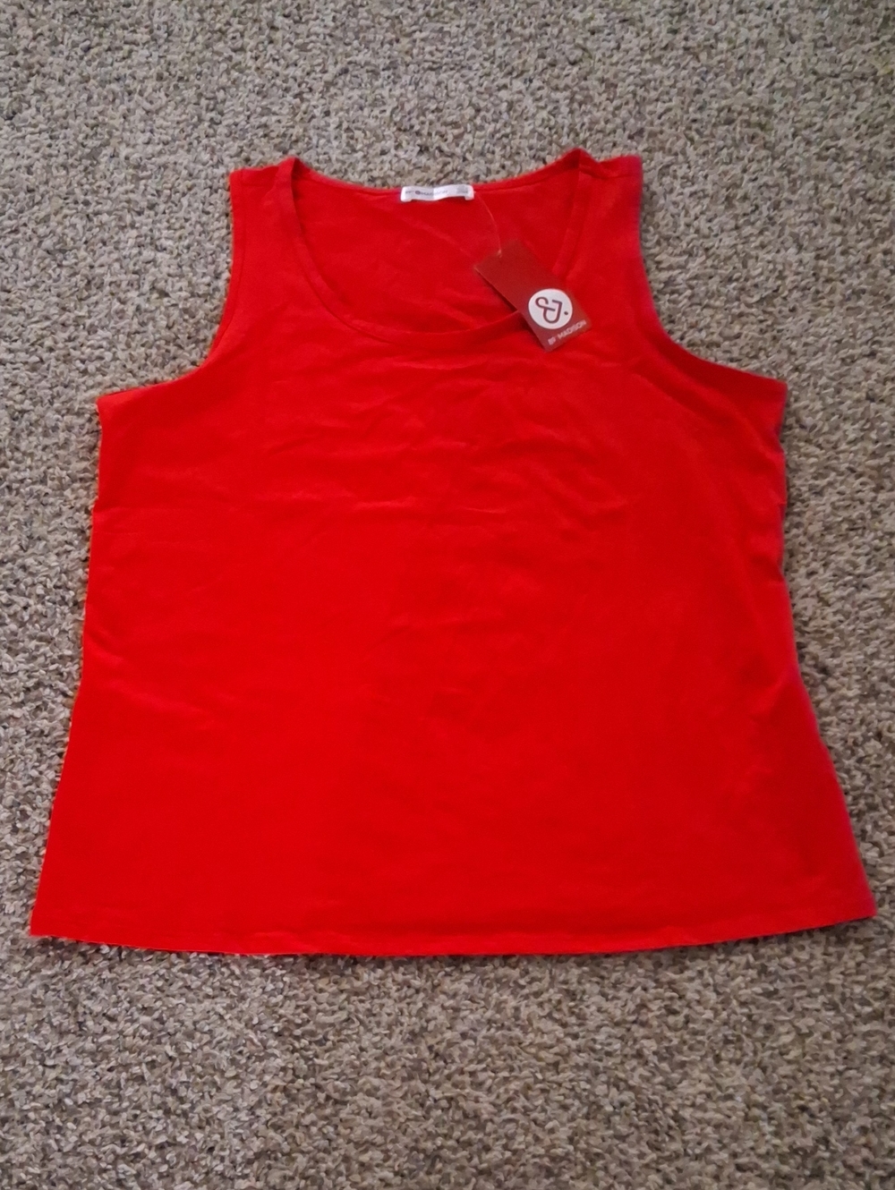 Nwt 89th & Madison Red Sleeveless Tank Top